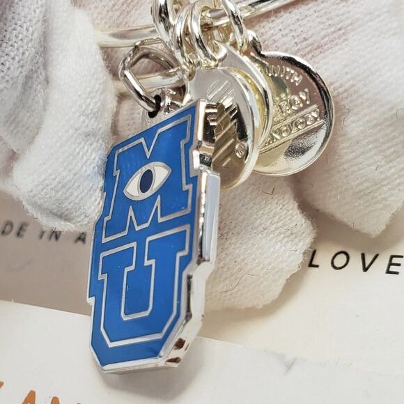 Disney Parks Alex and Ani Monsters University Charm Bracelet - Picture 5 of 11
